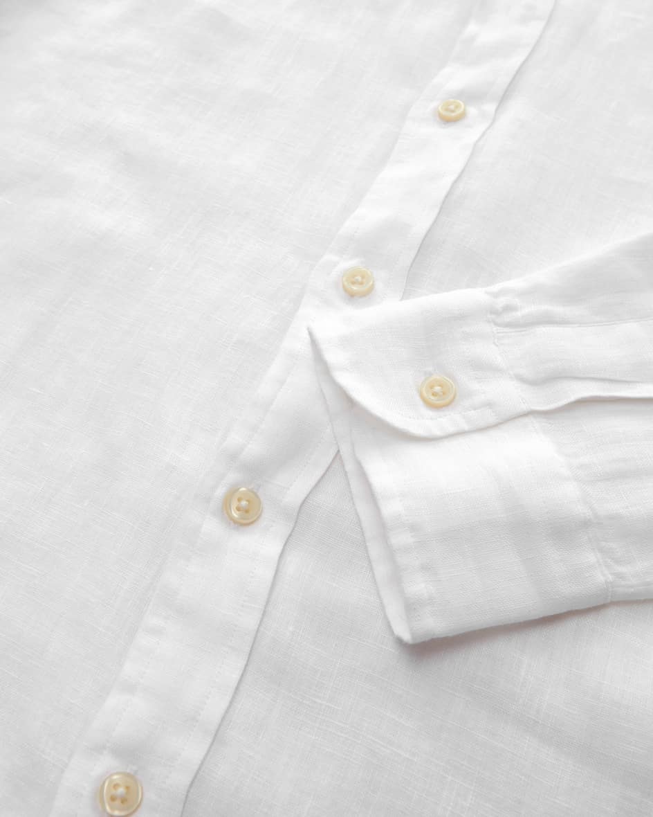 Chemise Polo RL en lin coupe slim