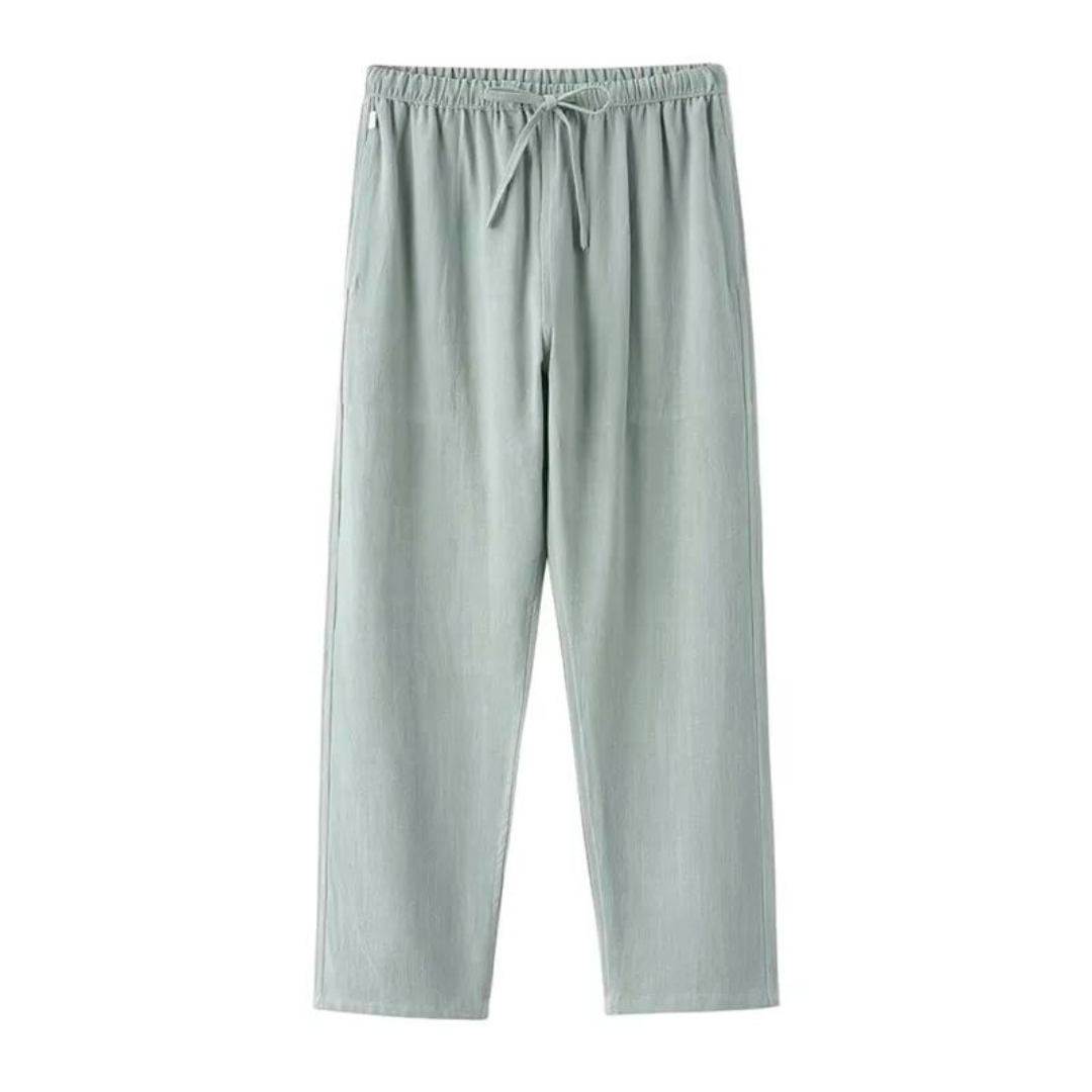 Fez - Pantalon en lin (coupe oversize)