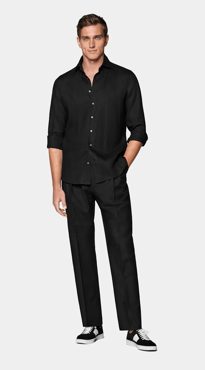 Le Marais - Chemise en lin coupe slim