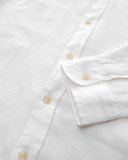 Chemise Polo RL en lin coupe slim