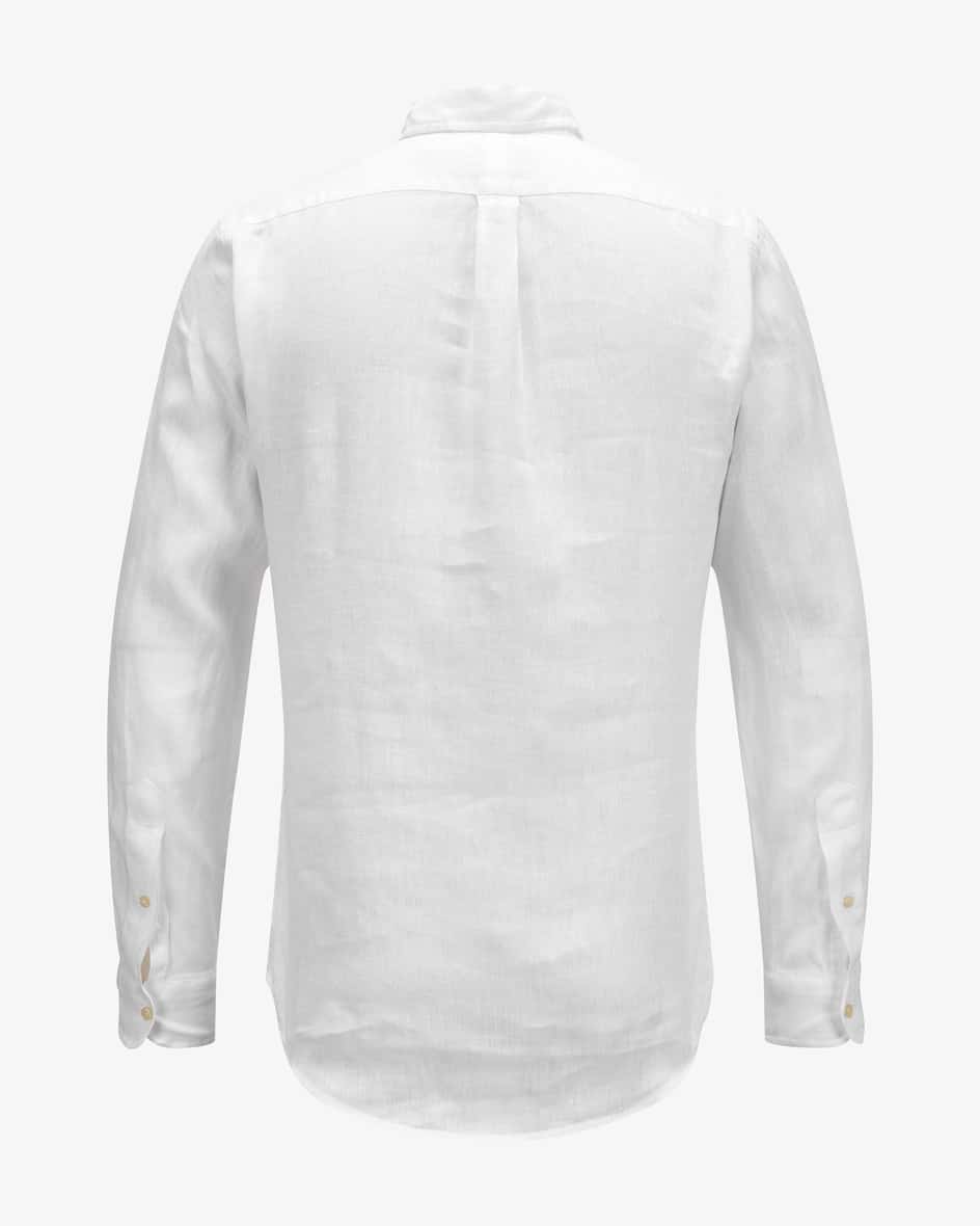 Chemise Polo RL en lin coupe slim