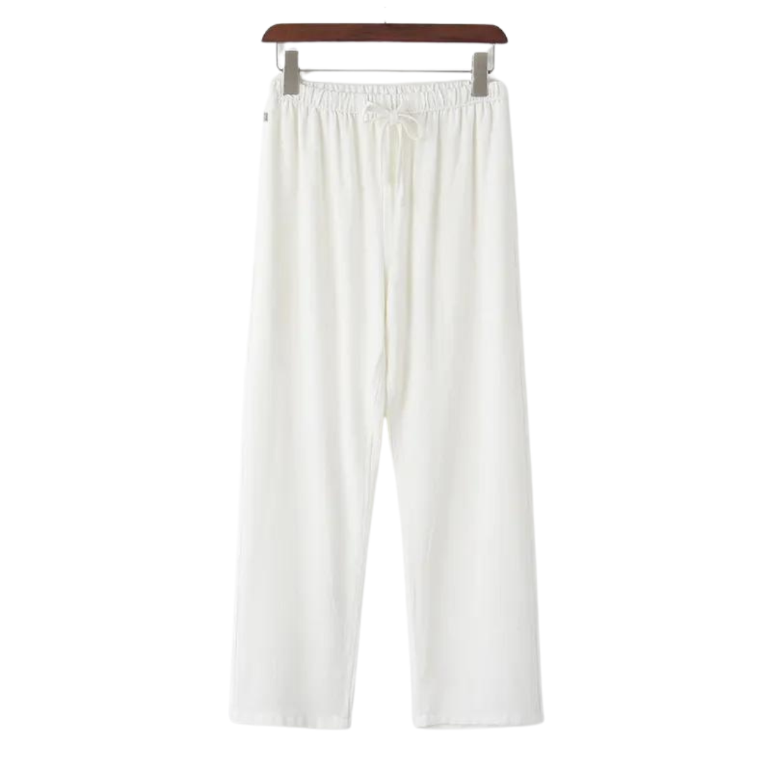 Fez - Pantalon en lin (coupe oversize)