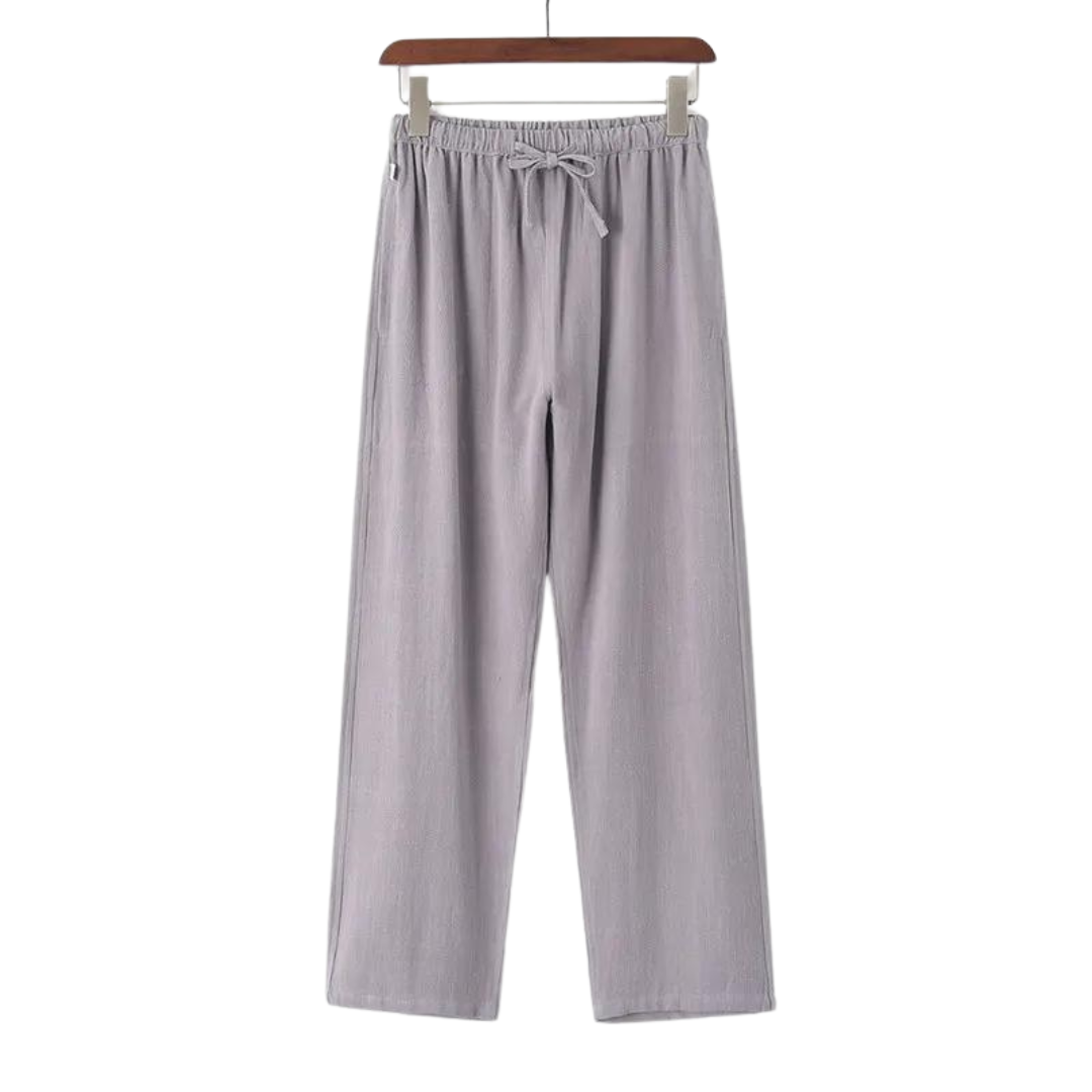 Fez - Pantalon en lin (coupe oversize)