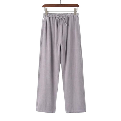 Fez - Pantalon en lin (coupe oversize)
