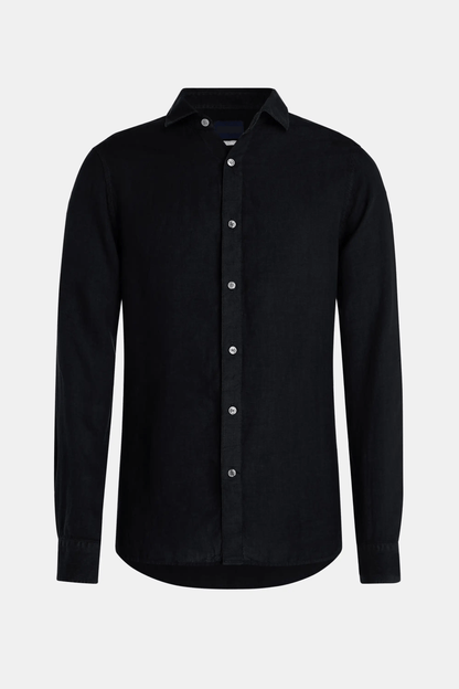 Paris- Chemise en lin noir