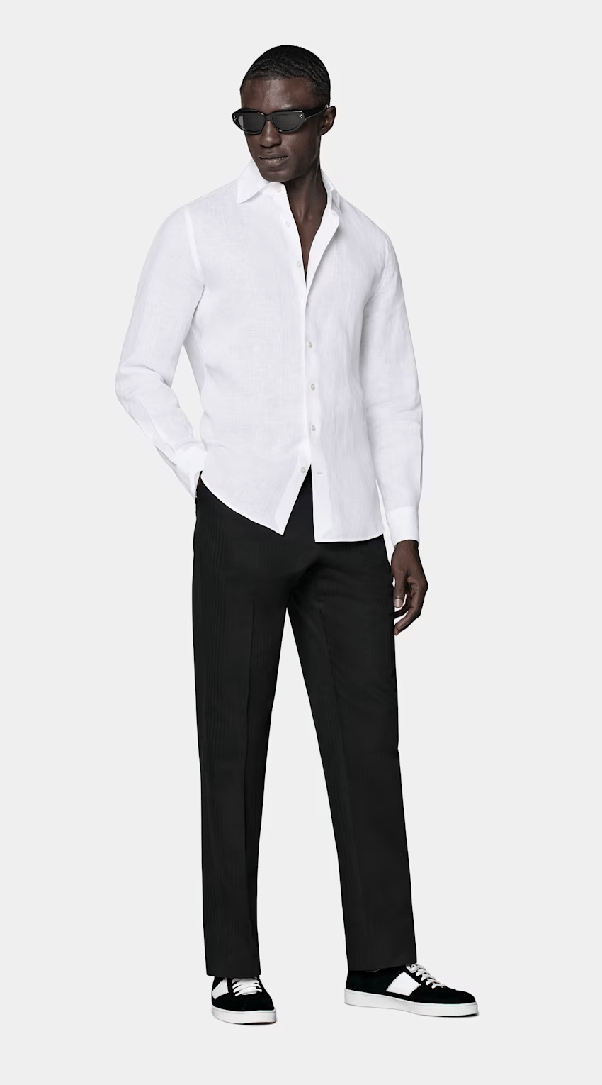 Le Marais - Chemise en lin coupe slim