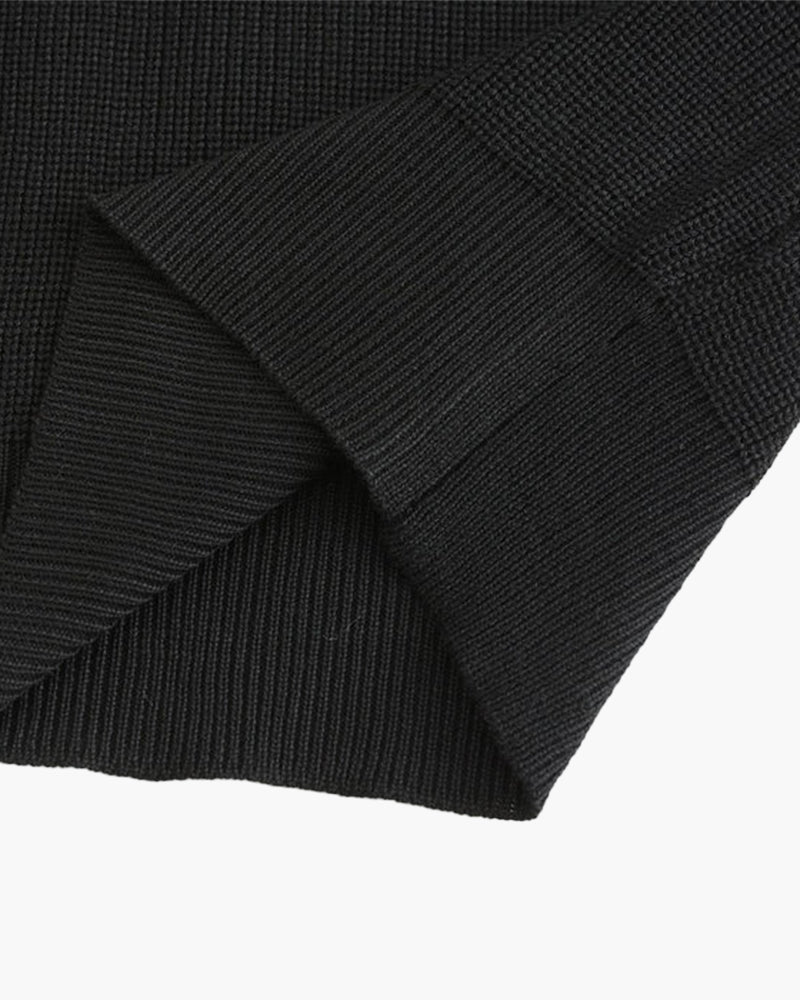 Pull en maille demi-zip Cesare