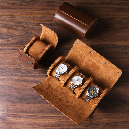 Premium Leather Watch Case